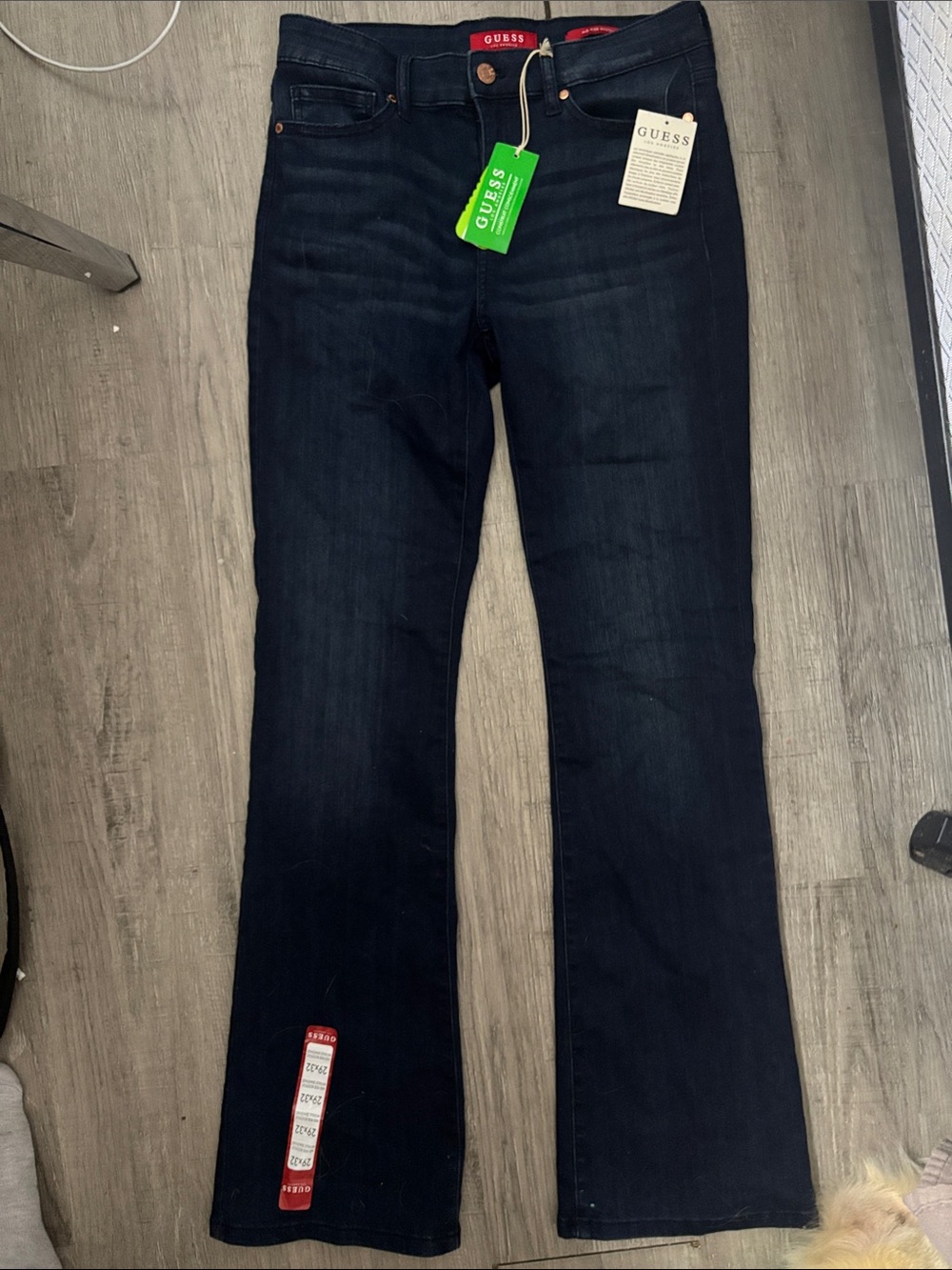 Guess Women's Dark Boot cut jeans